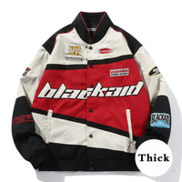 Y2K GorpCore Embroidered Racing Jacket Embroidered Racing Jacket | Y2K-GorpCore™