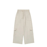 Y2K GorpCore Blanc crème / S Pantalon Cargo élastique Pantalon Cargo élastique | Y2K-GorpCore™