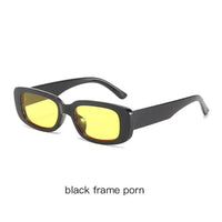Y2K  E Fashion Small Frame Sunglasses Retro Trend Street Shooting Sunglasses Rectangular Sunglasses