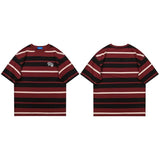 Y2K GorpCore Rouge / S T Shirt Homme Streetwear T Shirt Homme Streetwear | Y2K-GorpCore™