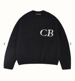 Y2K  3 / S Oversized Cole Buxton Sweater Men Women 1:1 Best Quality Black Gray Sweatshirts Knit Jacquard Sweater