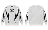 Y2K GorpCore Blanc / M GorpCore Sweater Mens GorpCore Sweater Mens | Y2K-GorpCore™