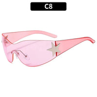 Y2K GorpCore 3 Sunglasses Y2k Pink Sunglasses Y2k Pink | Y2K-GorpCore™