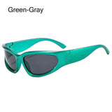 Y2K GorpCore Vert Sunglasse GorpCore Sunglasse GorpCore | Y2K-GorpCore™