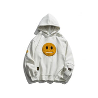 Y2K GorpCore Blanc / M Hoodie Smiley Hoodie Smiley | Y2K-GorpCore™