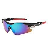 Y2K GorpCore Bleu multicolore Sunglasses Techwear Sunglasses Techwear | Y2K-GorpCore™