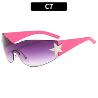 Y2K GorpCore 2 Sunglasses Y2k Pink Sunglasses Y2k Pink | Y2K-GorpCore™