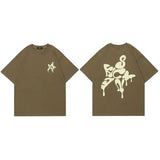 Y2K GorpCore Marron / S T-Shirt Y2K Homme T-Shirt Y2K Homme | Y2K-GorpCore™