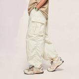 Y2K GorpCore Blanc crème / 26 Pantalon Cargo Marron Pantalon Cargo Marron | Y2K-GorpCore™