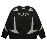 Y2K GorpCore Noir / S Sweater Y2K Sweater Y2K  | Y2K-GorpCore™